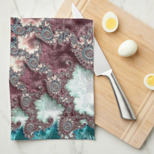 Bohemian Fractal Kitchen Towel