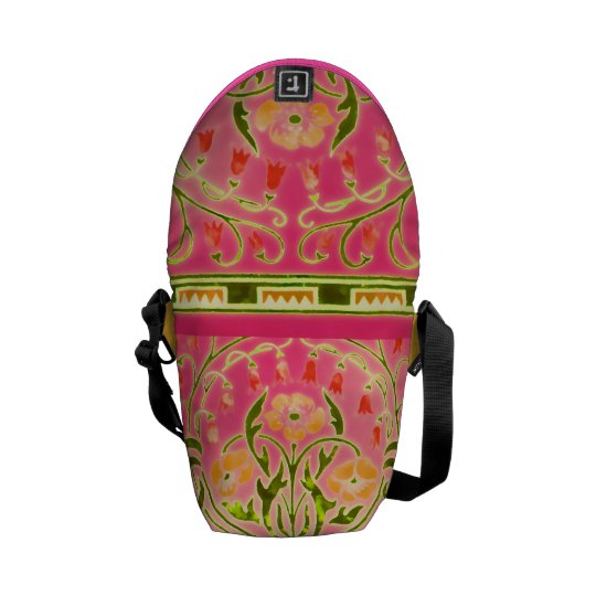 Bohemian Garden Rickshaw Messenger Bag