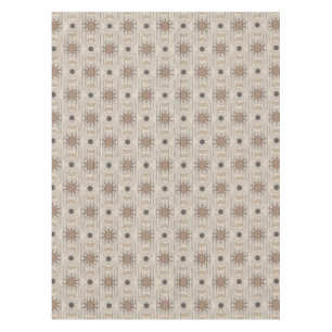 Bohemian Geometry – Vibrant Pattern Artwork Tablecloth