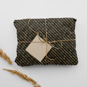 Bohemian Gold Arrow Pattern Tissue Paper