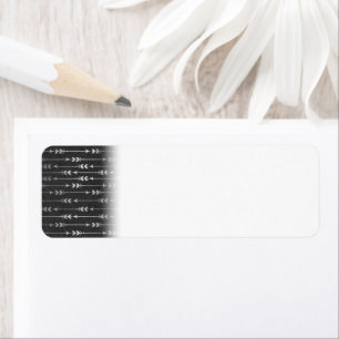Bohemian Grey Arrow Stripe Abstract Style