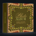 Bohemian Lace Ruffles Photo Album Binder<br><div class="desc">Ruffled lace inspired Bohemian style Binder, Album for photos, reunions, birthdays, anniversaries, wedding planning or even scrapbook in beautiful stylish fractal lace like design - Customize it to suit your special occasion memoir journal or photo album. Personalize the back cover too with your initials or put any text you wish...</div>