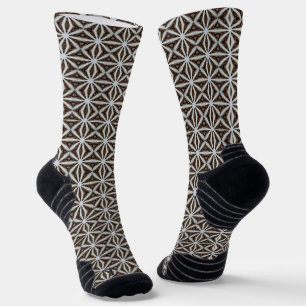 Bohemian lattice socks