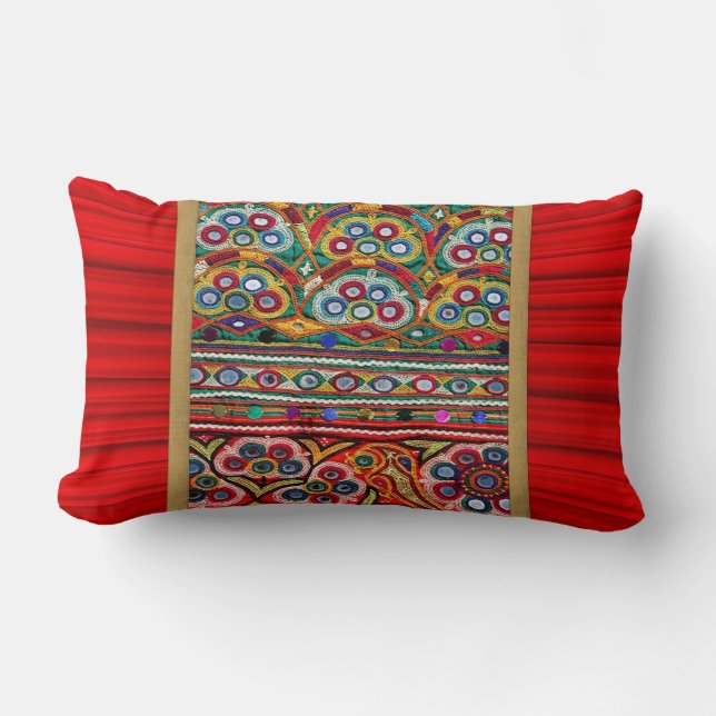 Bohemian Lumbar Pillow (Front)