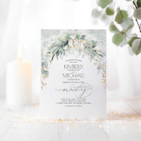 Bohemian Lush Greenery Arch Summer Garden Wedding