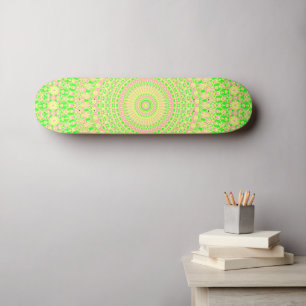 Bohemian Mandala Skateboard