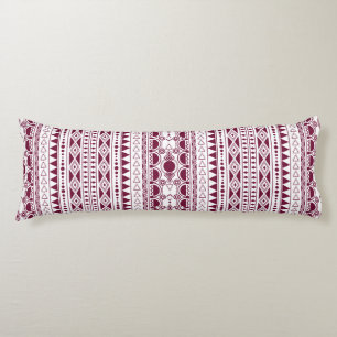 Bohemian Ornament 30122020 Dark red Body Pillow