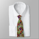 Bohemian Paisley Timeless Pattern Tie<br><div class="desc">A lovely paisley motif shown here in a harmonious array of rich jewel tones. The paisley design traces its origins back to Persia and the Sassanid Dynasty, a period of time that stretches back to around 221AD. Its distinctive shape, likened variously to a tear drop, a kidney or even that...</div>