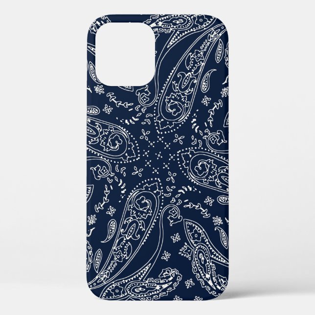 Bohemian Paisley Vintage Print Case-Mate iPhone Case (Back)
