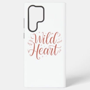 Bohemian Pink Script Typography Samsung Galaxy Case