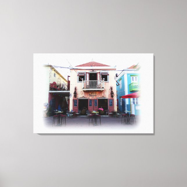 Bohemian Restaurant Canvas Print (Front)