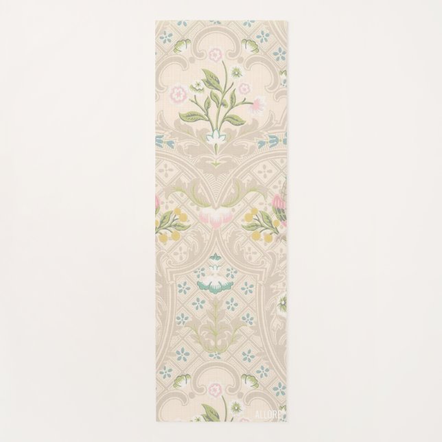 Bohemian Royal Beige Yoga Mat (Front)
