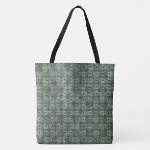 Bohemian Style Chequered Pattern, Tote Bag