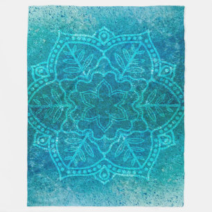 Bohemian Style Design Fleece Blanket