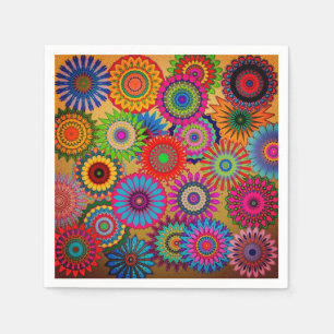 Bohemian Style Paper Napkins