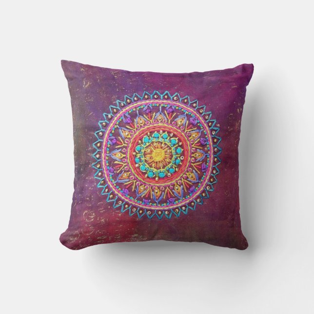 Bohemian Style Pillow (Front)