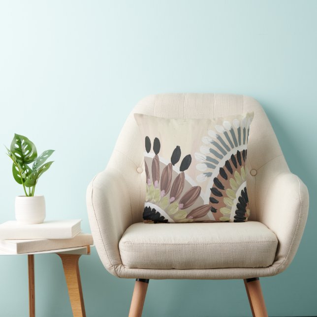 Bohemian Throw Pillow (Chair)