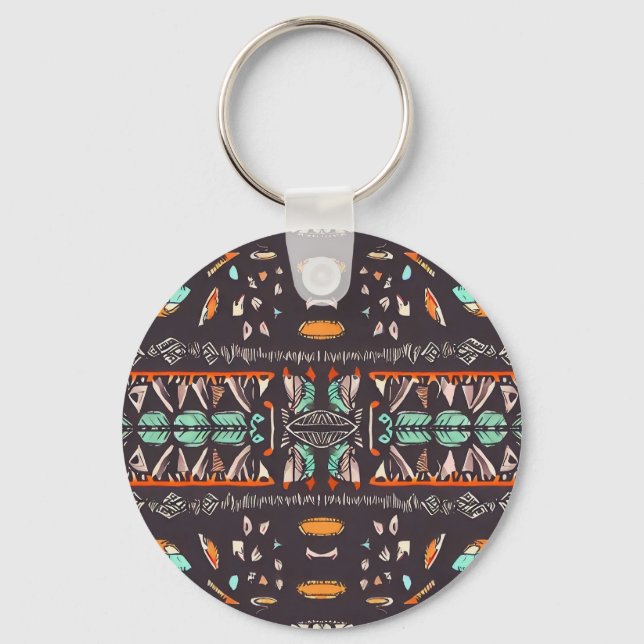 Bohemian Western Keychain (Front)