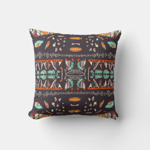 Bohemian Western Throw Pillow