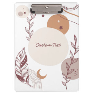 Bohemien Teacher Appreciation Modern custom  Clipboard