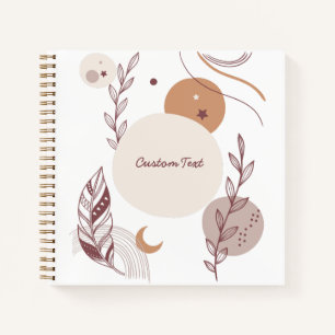 Bohemien Teacher Appreciation Modern custom Notebook