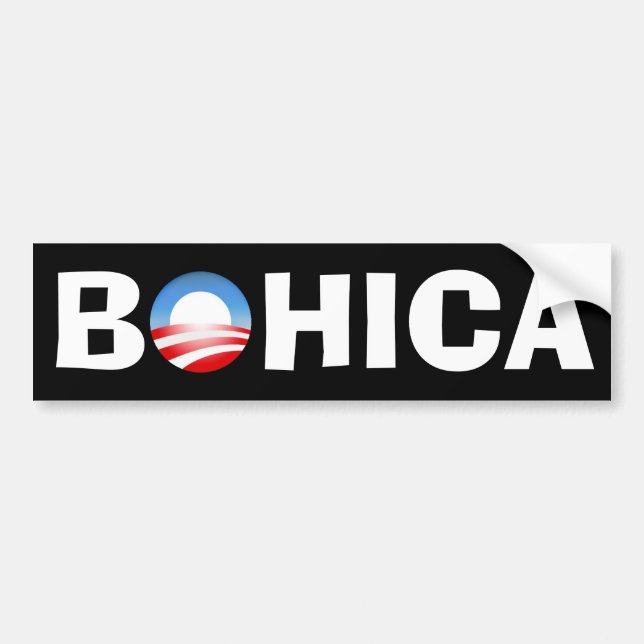 BOHICA BUMPER STICKER (Front)