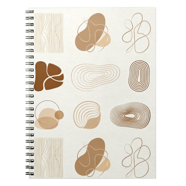Boho Abstract Aesthetic Journal - (Front)