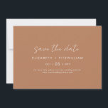 Boho Abstract | Caramel Mocha Wedding Save The Date<br><div class="desc">Boho Abstract | Caramel Mocha Wedding Save the Date</div>