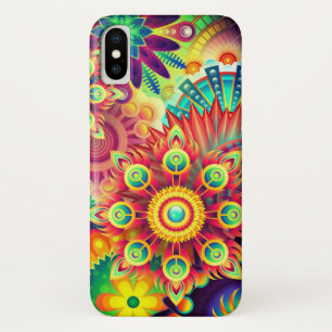 Boho abstract flower Case-Mate iPhone case