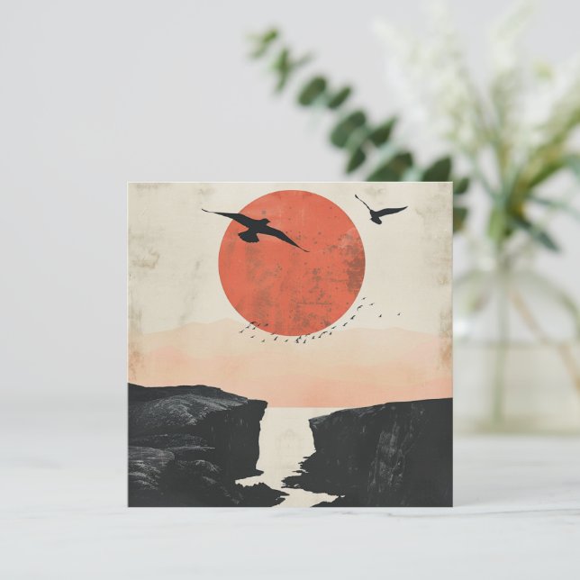 Boho Abstract Landscape (12) (Standing Front)