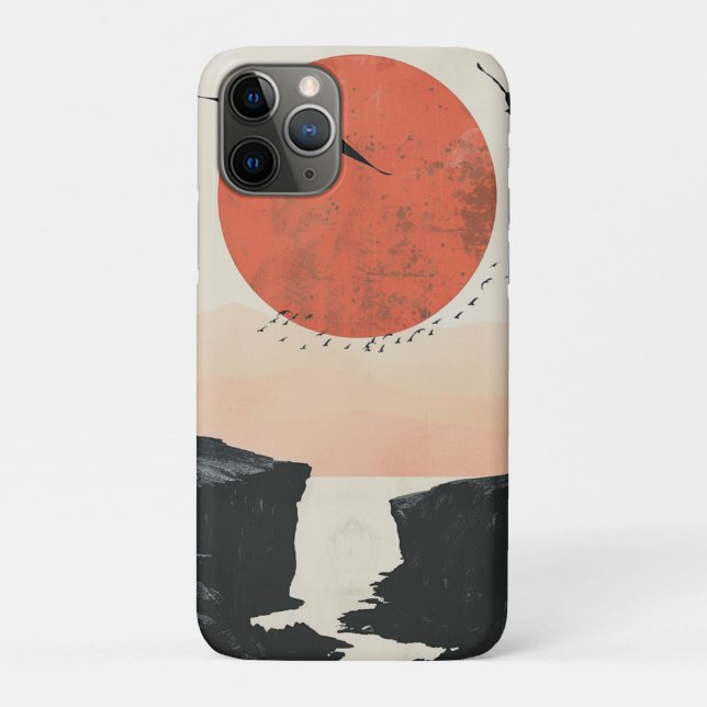 Boho Abstract Landscape (12) Case-Mate iPhone Case (Back)