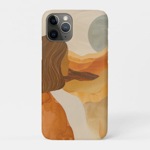 Boho Abstract Landscape (17) iPhone 11 Pro Case