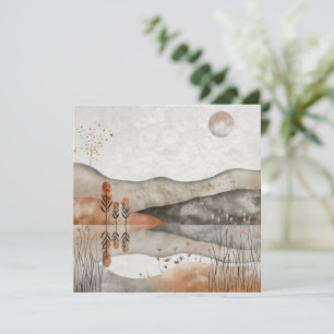 Boho Abstract Landscape (3)