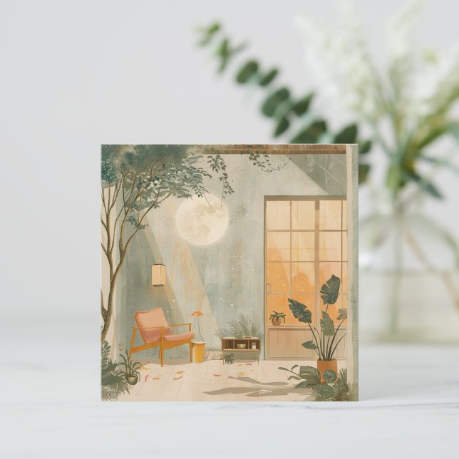 Boho Abstract Landscape (6) (Standing Front)