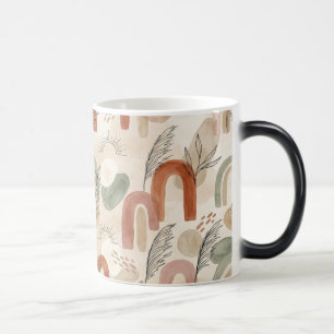 Boho Abstract Pillow & Mug - Terracotta Sage Neutr