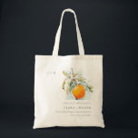 Boho Abstract Sketchy Orange Garden Wedding Tote Bag<br><div class="desc">Boho Abstract Orange Garden Theme Collection.- it's an elegant script watercolor Illustration of boho abstract orange bunch perfect for your summer spring and country boho wedding & parties. It’s very easy to customize,  with your personal details. If you need any other matching product or customization,  kindly message via Zazzle.</div>