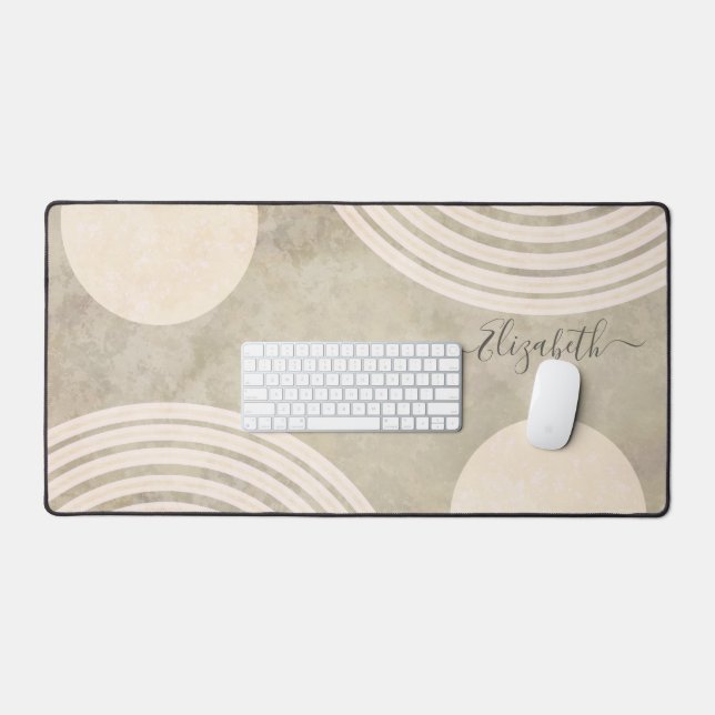 Boho Abstrait Rainbow Art Décor (Clavier et souris)
