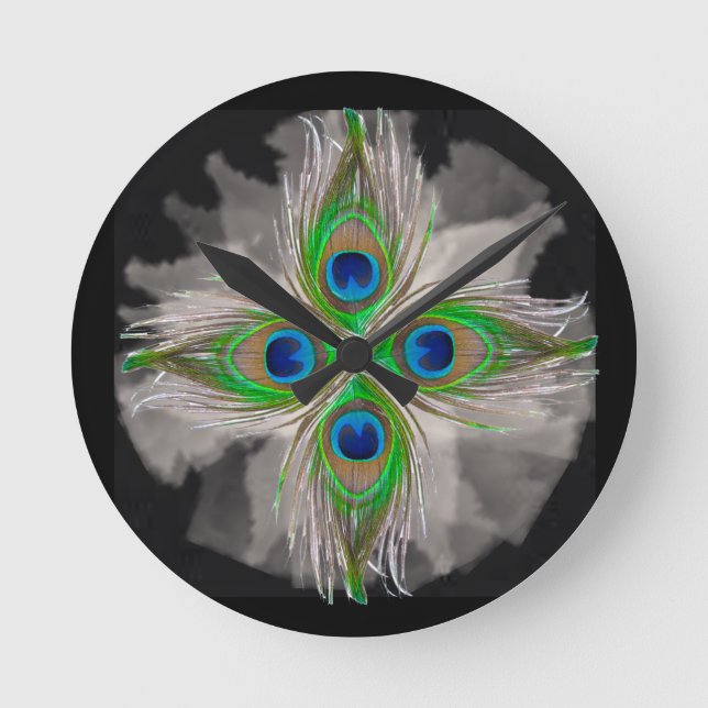 BOHO acrylic wall clock  (Front)