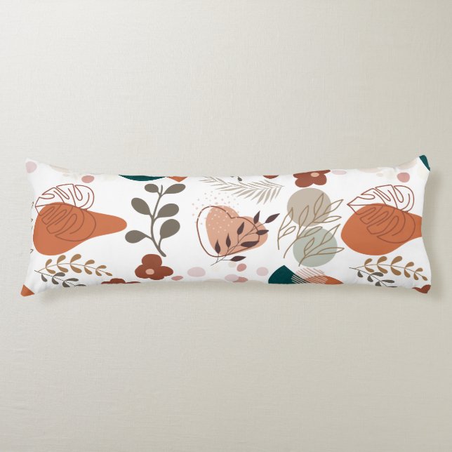BOHO Aesthetic Pattern A10 Body Pillow (Front)