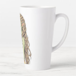 Boho Alien2 Latte Mug