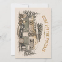 Boho Americana Christmas Camper Escape