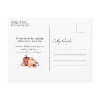 Boho Arch Autumn Pumpkin Terracotta Save The Date