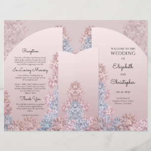 Boho arch spring flowers dusty pink hyacinths
