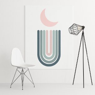 Boho art moderne mur Imprimer, Poster de valeur Pa