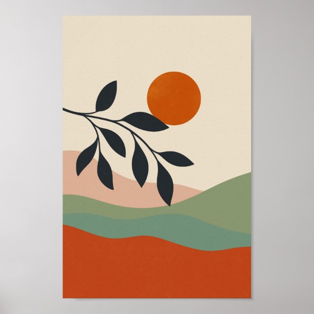 Boho art poster (Devant)