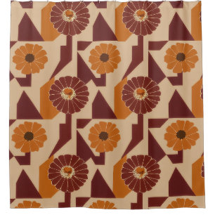 Boho Autumn Botanical Floral Pattern