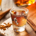 Boho Autumn | Will you be my Maid of Honour Shot Glass<br><div class="desc">Surprise your bestie with this fun shot glass to ask her if she'll be your Maid of Honour! Will You Be My .. bridesmaid, maid of honour, matron of honour or flower girl gift wedding proposal glass that will make your girls smile and leave them with a keepsake that they...</div>