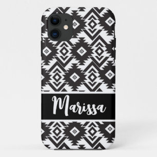 Boho Aztec Personalized phone cover, all phones  iPhone 11 Case