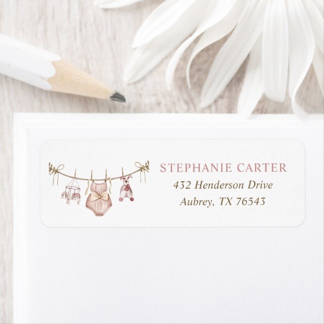 Boho Baby Clothes Baby shower garçon Adresse de re (En situation)