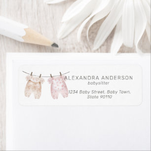 Boho Baby Clothes Babysitter Return Address